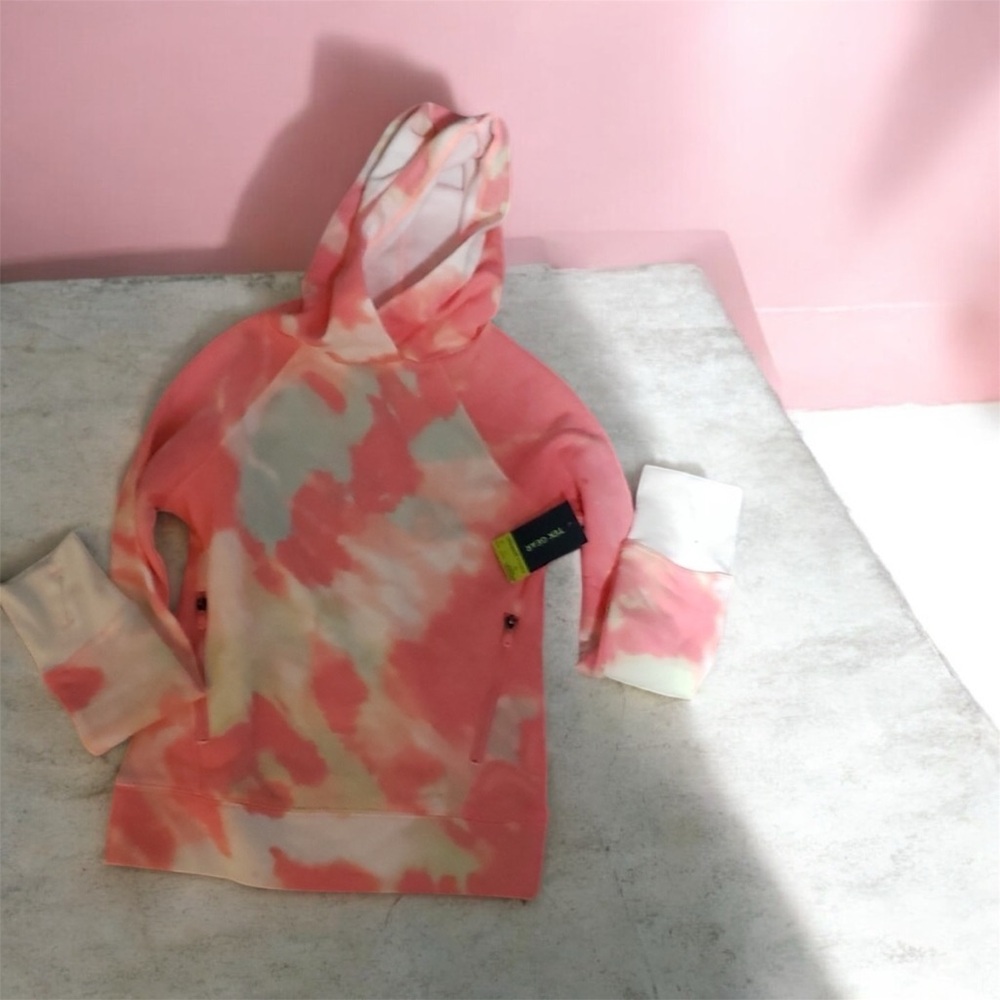 𝅺TEK Gear Tye dye Fleece Hoodie😀